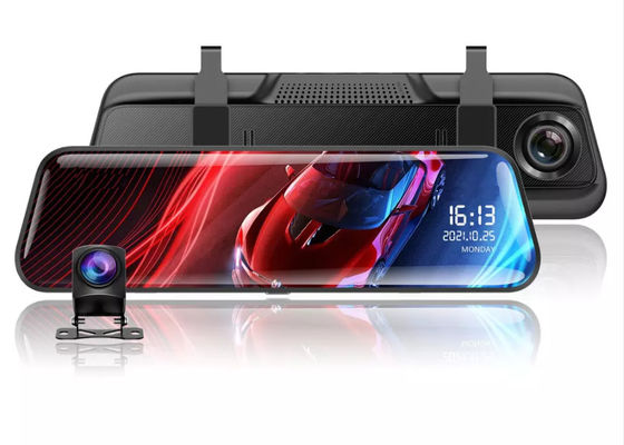 10-дюймовый сенсорный экран приборной панели IPS 2.5D 4K GPS Dash Cam и камеры заднего вида
