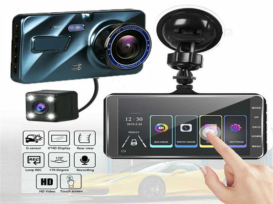 Автомобильная видеокамера WDR FHD 1080P Stream Media Mirror Dash Cam Night Version 128 ГБ