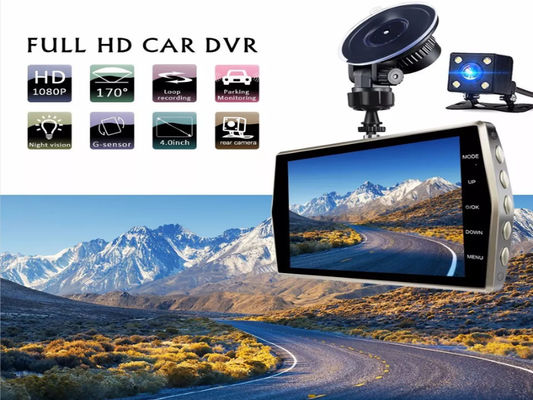 черный ящик передней и задней камеры приборной панели Dashcam 128GB корабля активированный движением
