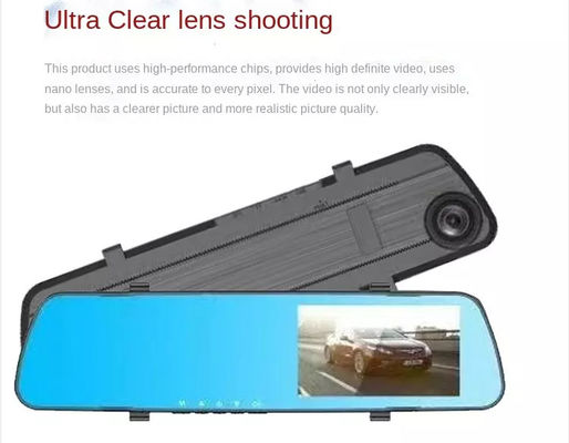 Персонализированный автомобильный видеорегистратор приборной панели IPS Dashcam 1080P DVR