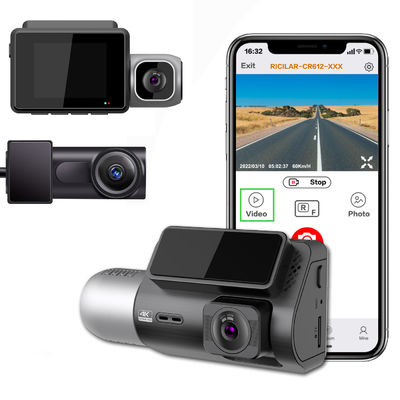 4K IPS Display Sony Vision Board Dash Cam с камерой 3Channel кабины