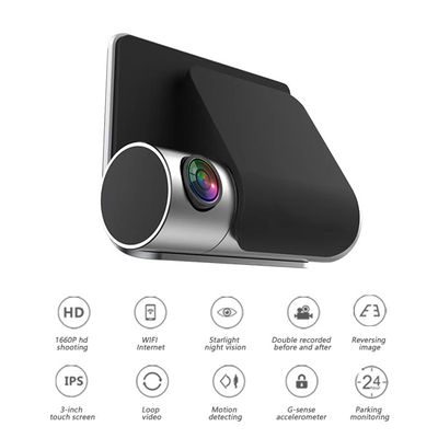 Циклическая запись парковочного монитора Full HD Car DVR 1080p Dashcams для автомобилей