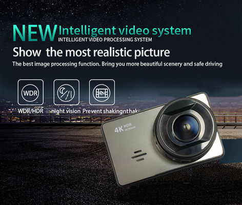 XINLIHANG 3inch Hd WIFI Security 4K GPS Dash Cam Cameras для автомобилей с двойным объективом
