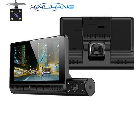 AVI Mini 3 Lens Car DVR Dash Cam Recorder HD 4-дюймовый датчик GC2053