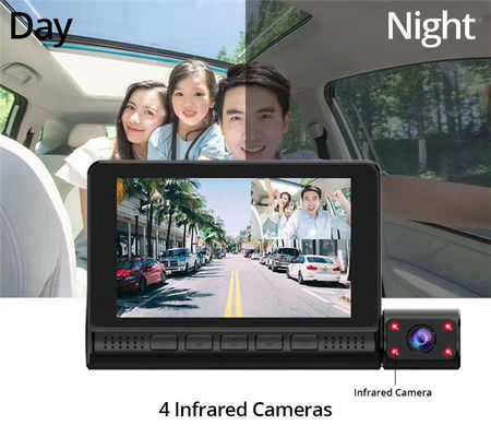 FHD цифровая видеокамера Автомобильный видеорегистратор 1080p Gps с сенсорным экраном Android DVR Dashcam
