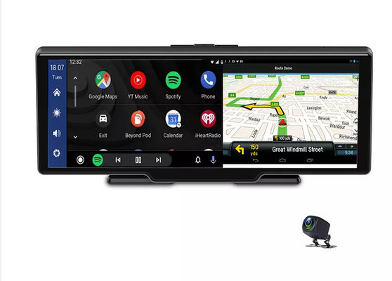 10-дюймовый AHD1080P Rearview Wifi Car Play Dashboard Media Player GPS-навигация