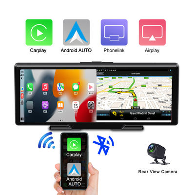 10-дюймовый AHD1080P Rearview Wifi Car Play Dashboard Media Player GPS-навигация