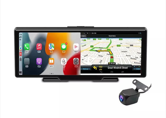 Двойной объектив HD1080P Android Mp5 Carplay DVD-плеер 10in сенсорный экран 2.5K