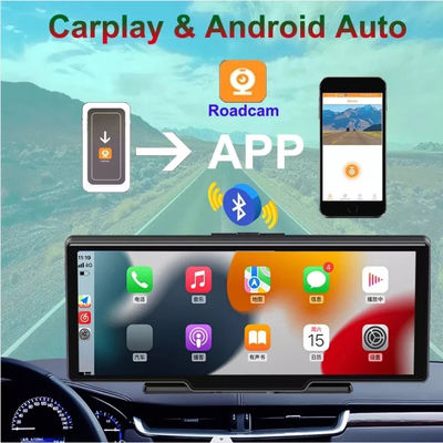 Двойной объектив HD1080P Android Mp5 Carplay DVD-плеер 10in сенсорный экран 2.5K