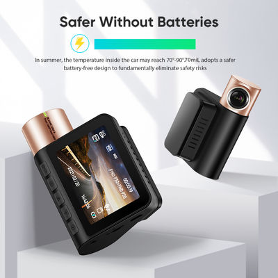 Автомобильный черный ящик LCD 4K GPS Dash Cam с видеомагнитофоном WIFI GPS