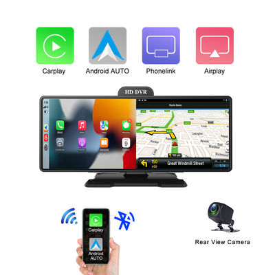 4K Android Auto ADAS WiFi Dash Cam AUX FM GPS 10,26 &quot;Автомобильный видеорегистратор CarPlay